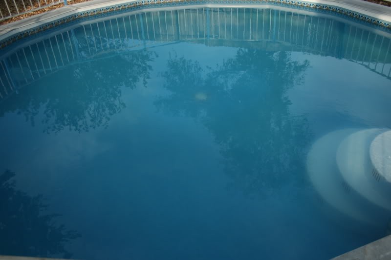 How to make cloudy pool water