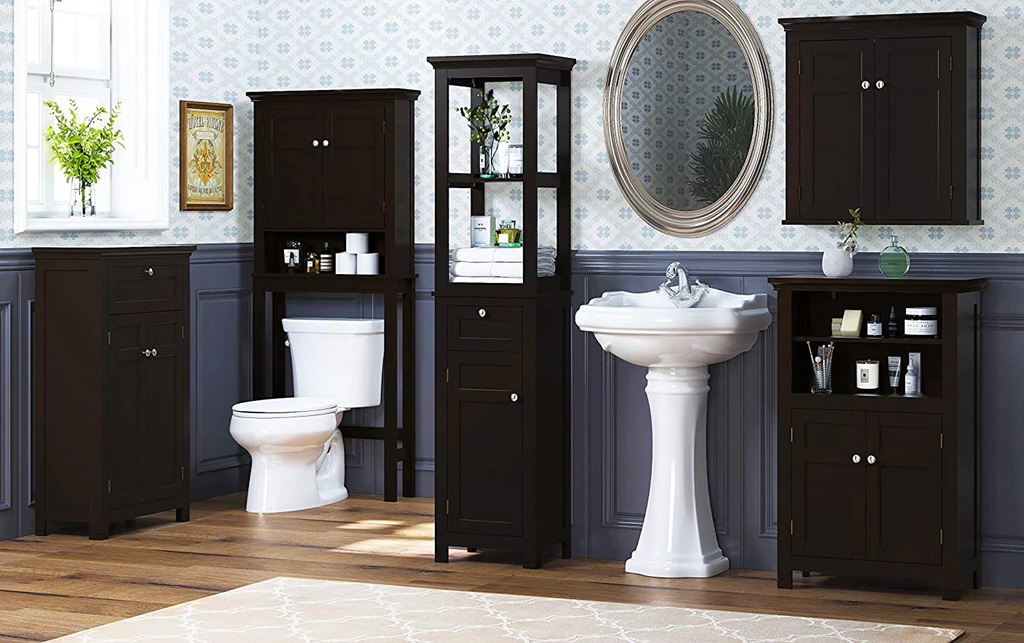 Black Bathroom Storage Cabinet Solutions
