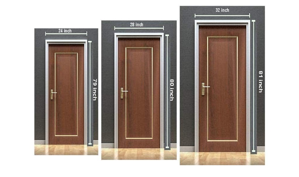 How tall is a standard door