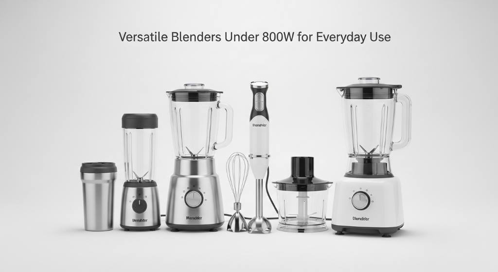 Versatile Blenders Under 800W for Everyday Use