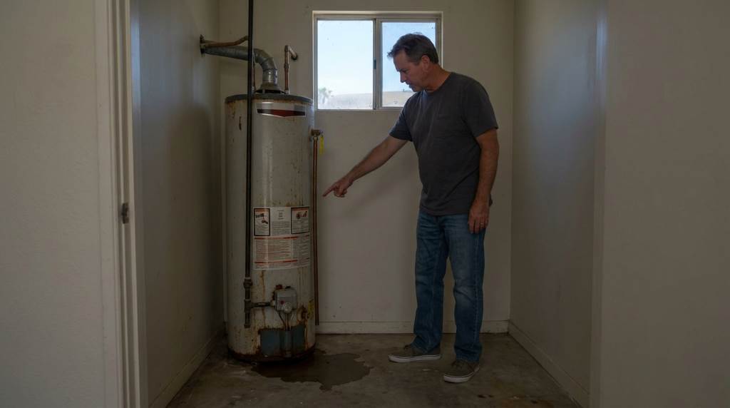 Smart hot water system installed in a modern San Diego home